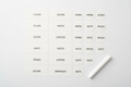 OrganiFlex Pantry Label System — 120 Waterproof Labels and Chalk Marker on white background